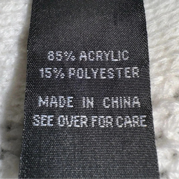 Fortune & Ivy Stitch Fix Beige Black Colorblock Cardigan Sweater Womens Sz XL - Picture 7 of 9